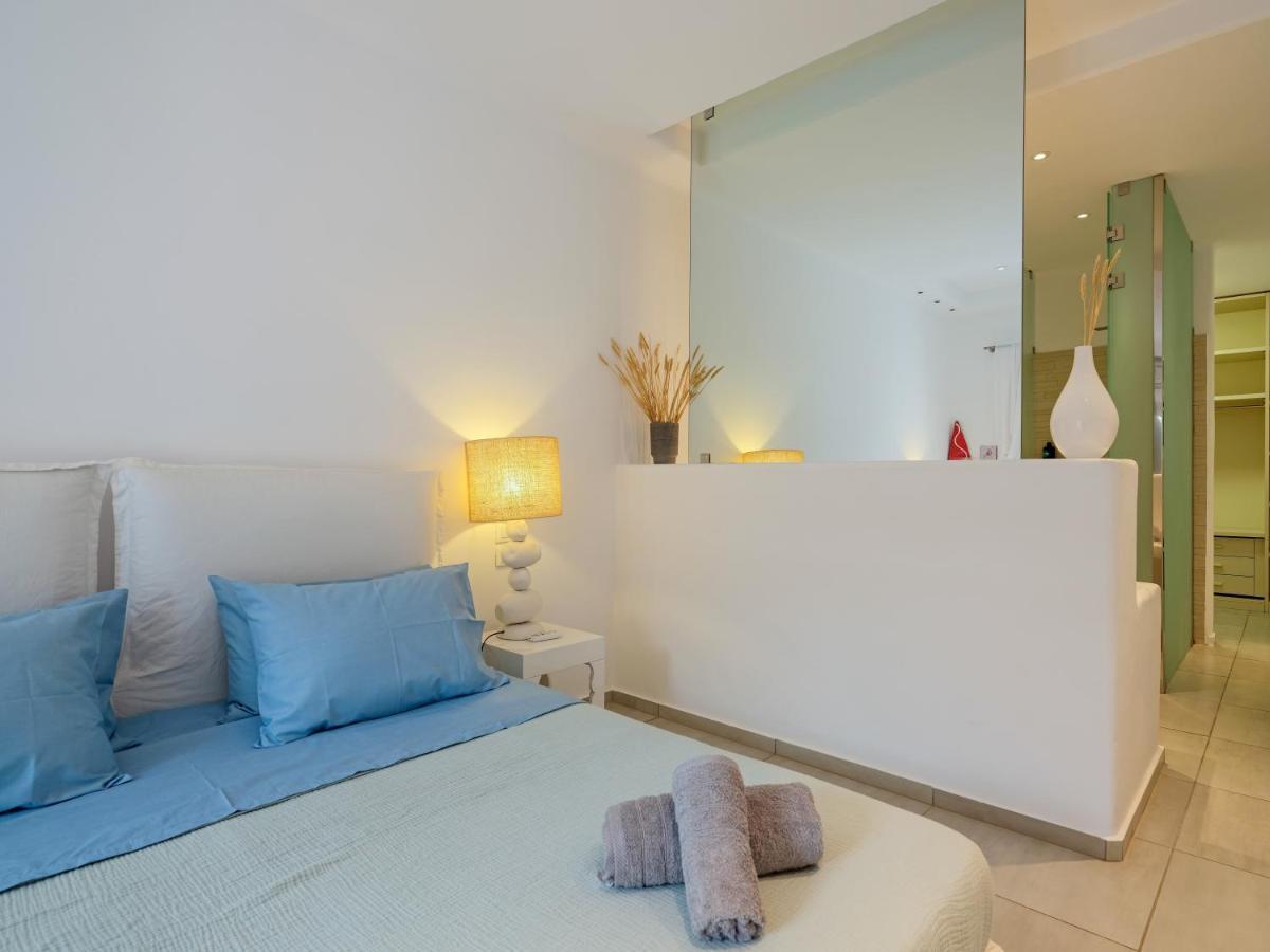 Secret Island Villa Tourlos Bagian luar foto