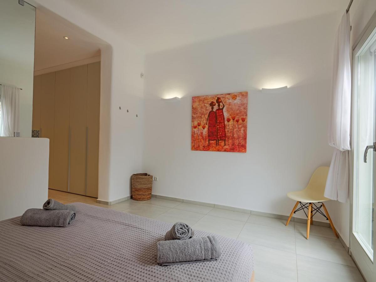 Secret Island Villa Tourlos Bagian luar foto