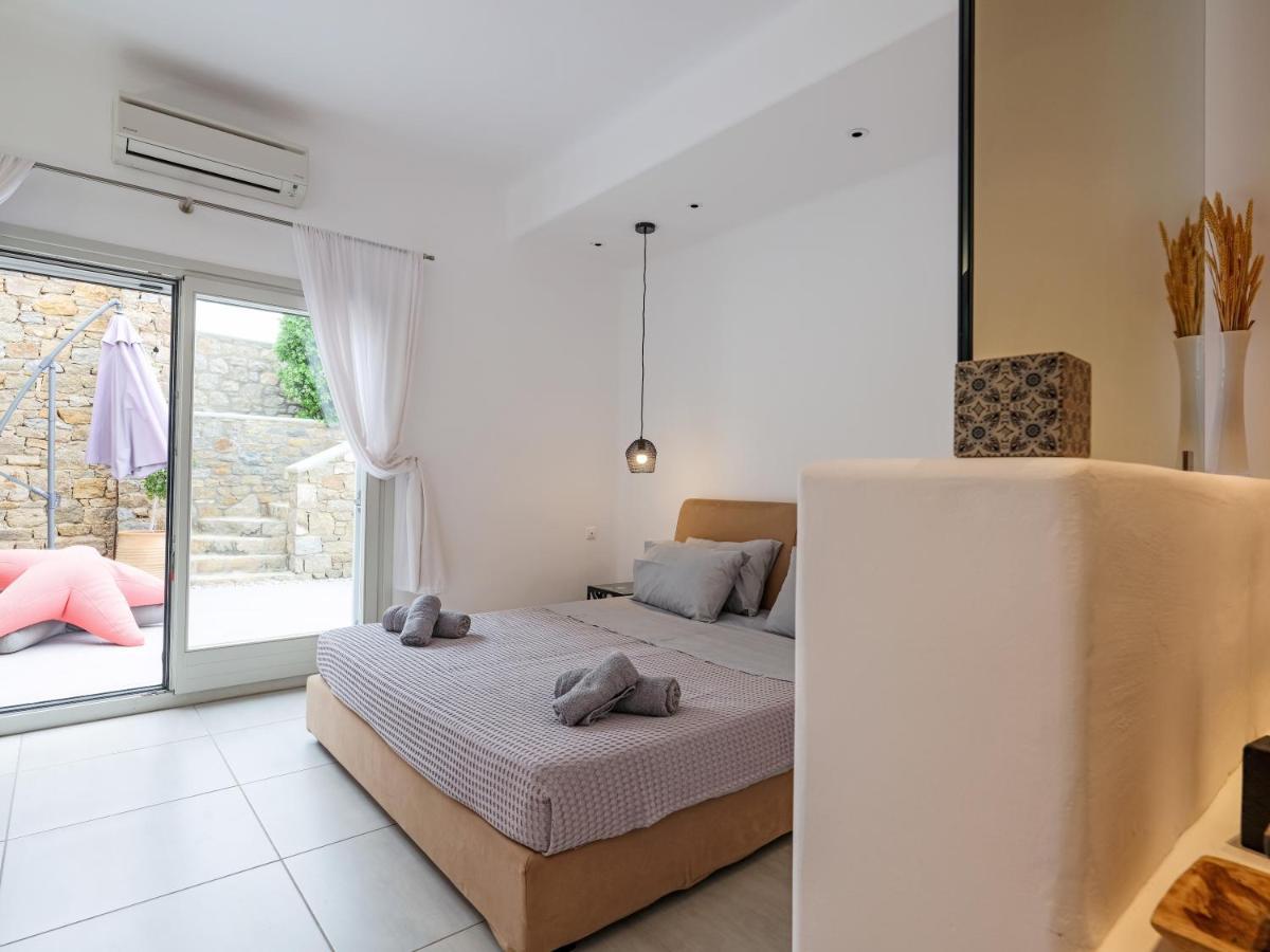 Secret Island Villa Tourlos Bagian luar foto