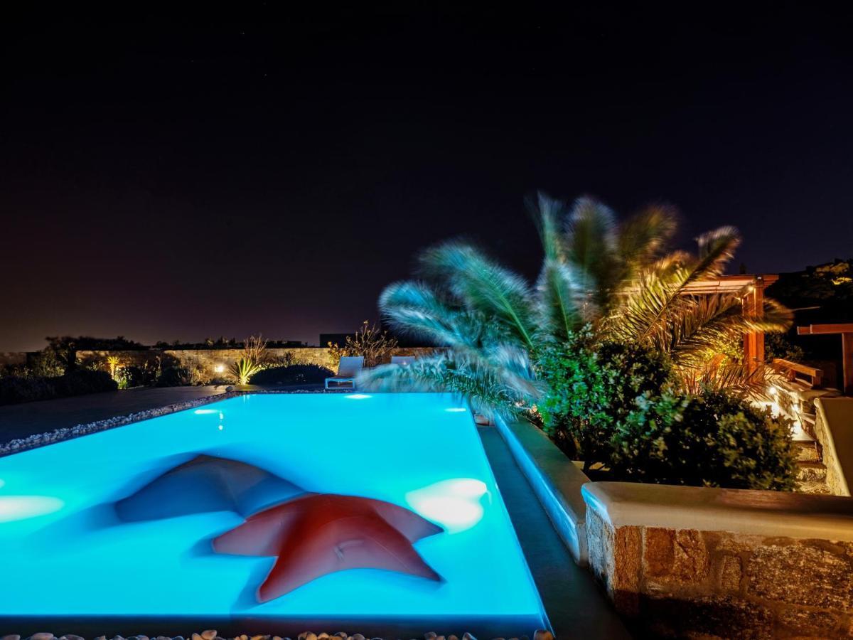 Secret Island Villa Tourlos Bagian luar foto