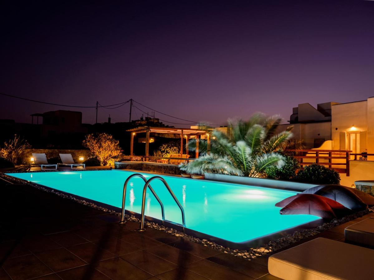 Secret Island Villa Tourlos Bagian luar foto