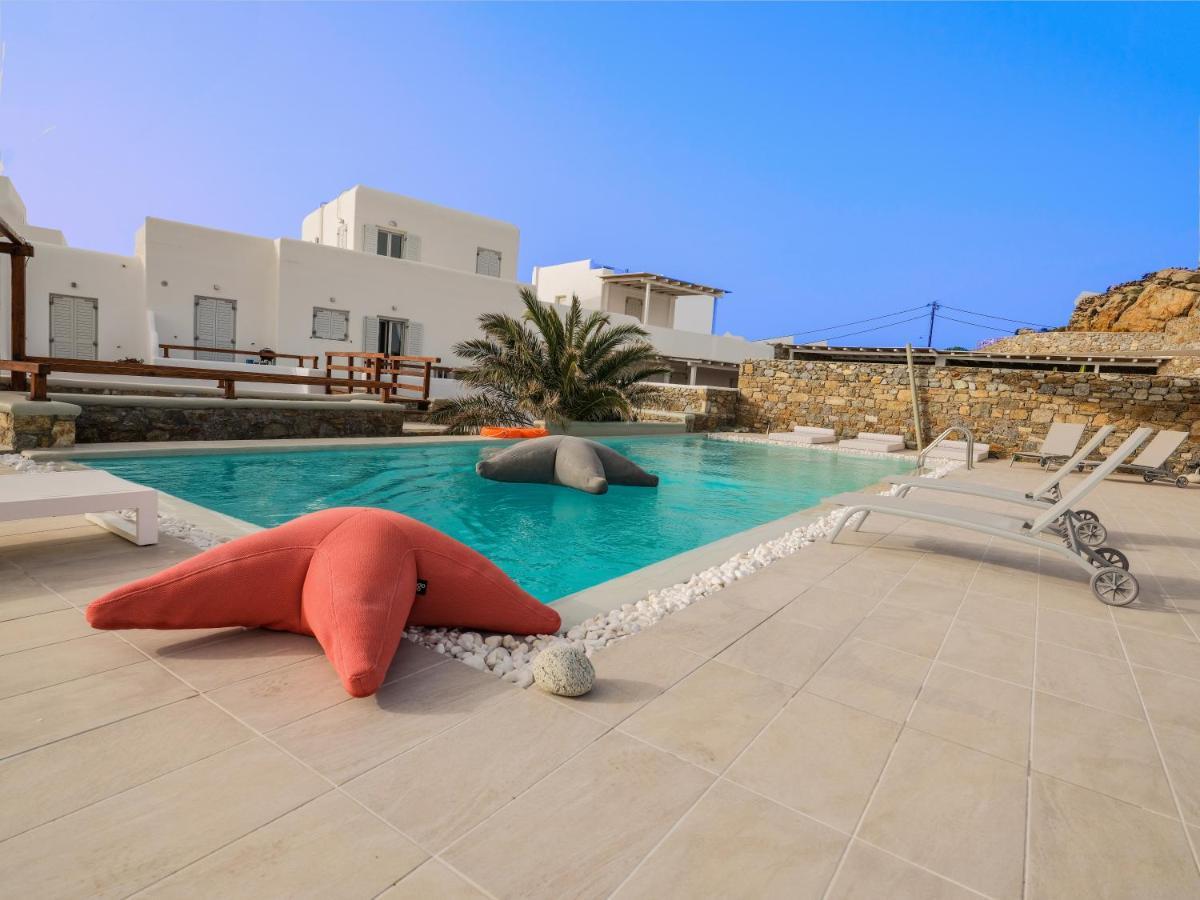 Secret Island Villa Tourlos Bagian luar foto