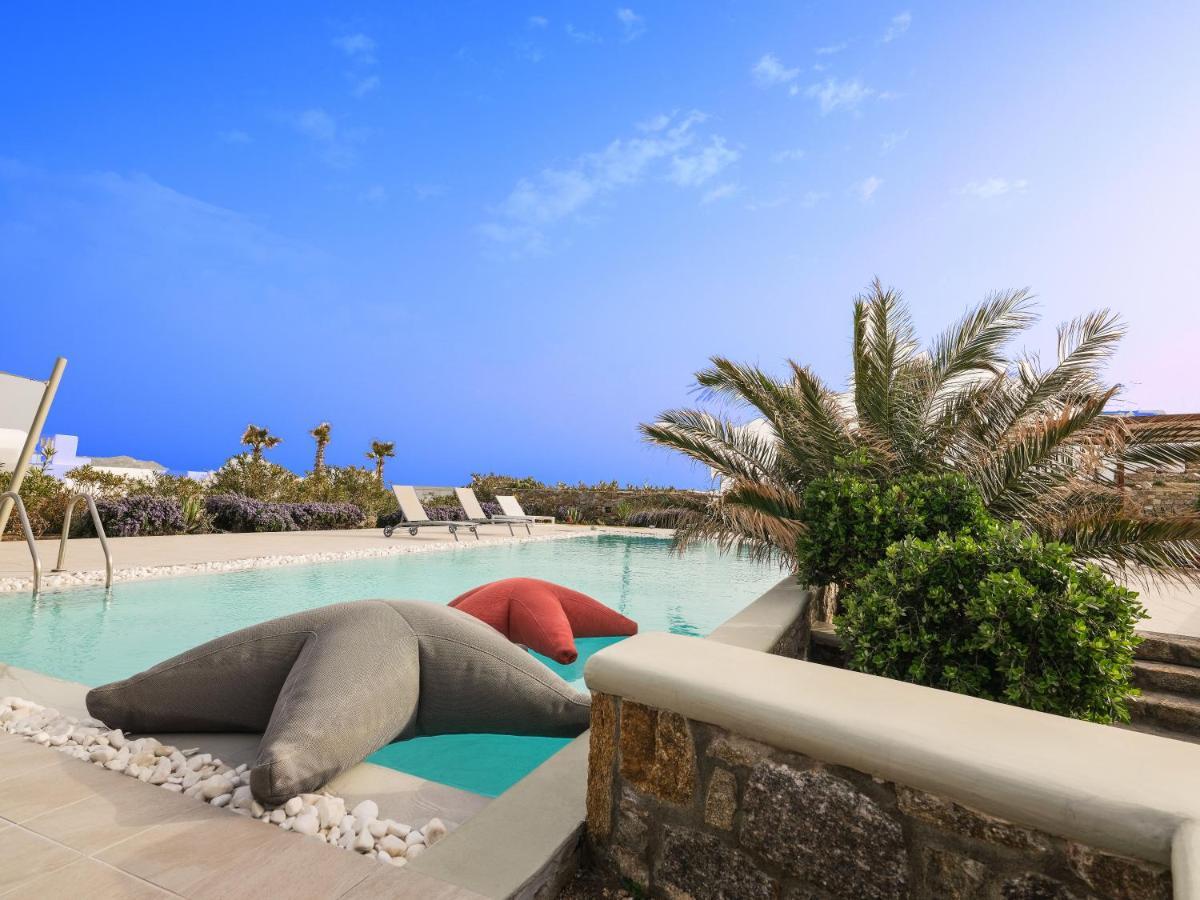 Secret Island Villa Tourlos Bagian luar foto