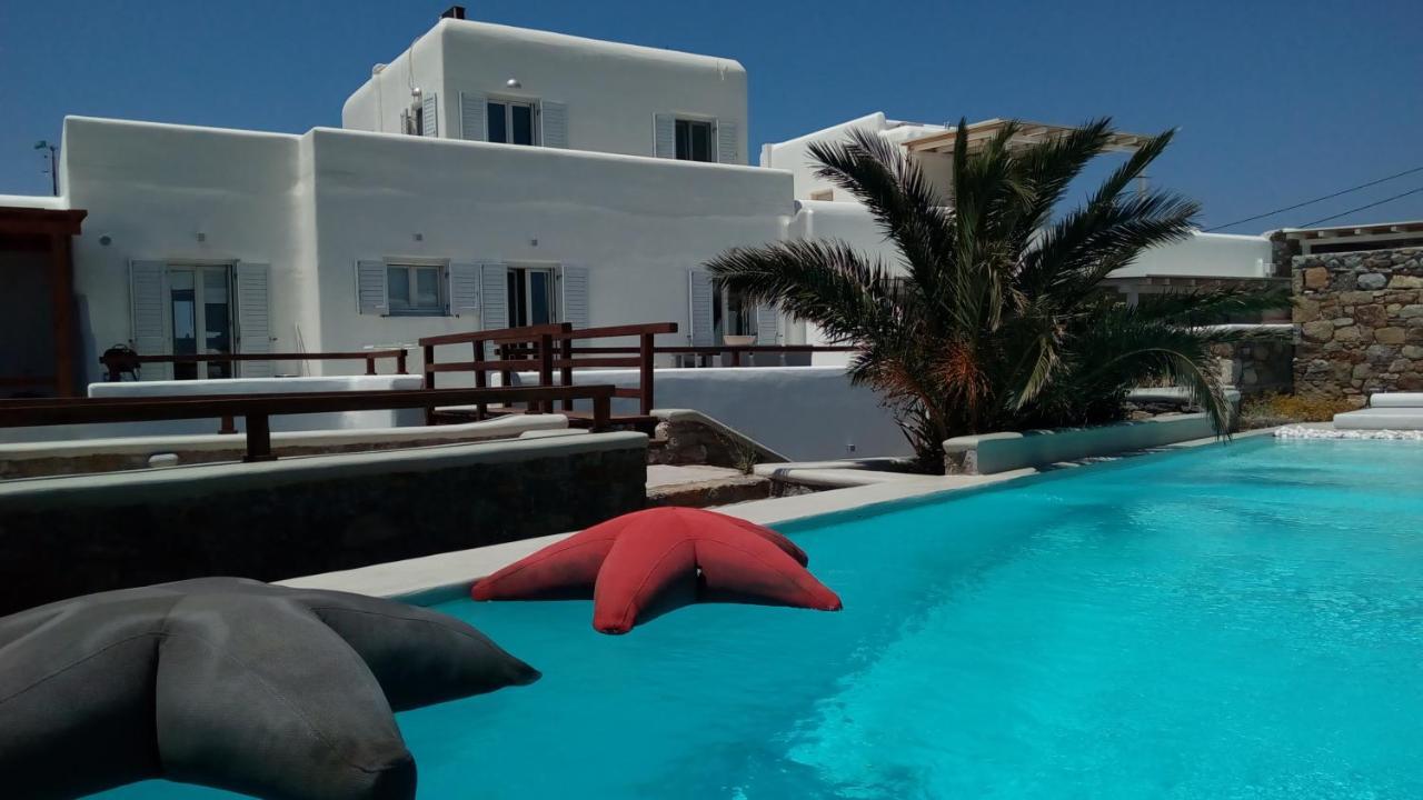 Secret Island Villa Tourlos Bagian luar foto